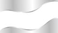Abstract silver metallic background, vector simple background for templates, banners, cards Royalty Free Stock Photo