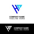 Extraordinary vector logo design for company, office or brand Royalty Free Stock Photo