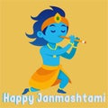 janmashtami celebration of holy rituals and devotion in India Royalty Free Stock Photo
