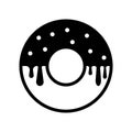 Donut icon Royalty Free Stock Photo
