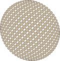Nice globe-shaped pattern, texture for various uses. Hexagonal pattern. Royalty Free Stock Photo