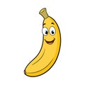 Banana Catton vector art. Royalty Free Stock Photo