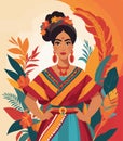 Hispanic Heritage Month vector illustration design Royalty Free Stock Photo