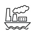 ship vector icon design Royalty Free Stock Photo