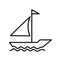 ship vector icon design Royalty Free Stock Photo