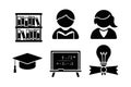 A versatile set of educational graphic design elements, Royalty Free Stock Photo
