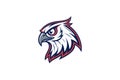 Eagle Head, Mascot vector art illustration eps Royalty Free Stock Photo