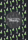 Industrial chemistry seamless pattern Royalty Free Stock Photo