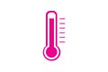 temperature icon Royalty Free Stock Photo