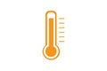 temperature icon Royalty Free Stock Photo