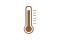 temperature icon Royalty Free Stock Photo