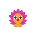 Stylish Feathered Friend Vector Illustration for Graphic Royalty Free Stock Photo