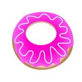 Doughnut Vector illustration Clipart Royalty Free Stock Photo