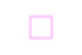 Neon Pink Square Glow â Minimalist Futuristic Frame Royalty Free Stock Photo