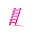 Decorative Ladder Vector Art Royalty Free Stock Photo