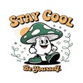 stay Cool Vector illustration T shirt Design Royalty Free Stock Photo