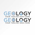 text word Geology world human company symbol globe resource migration culture Royalty Free Stock Photo