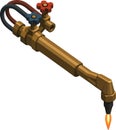 isometric of welding torch isolated on white background Royalty Free Stock Photo