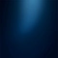 Abstract blue gradient background with subtle spotlight effect Royalty Free Stock Photo