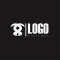 Dynamic Geometric Logo for Innovative Brand, Abstract Minimal Vector, Modern Professional Identity Royalty Free Stock Photo