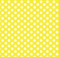 Modern and charm yellow dot fabric Royalty Free Stock Photo