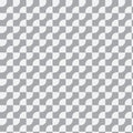 Geometric pattern featuring a repetitive design of interlocking curved shapes in gray and white Royalty Free Stock Photo