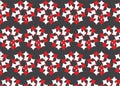 Geometric pattern featuring hexagonal star shapes, Royalty Free Stock Photo