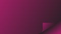 Contemporary pink gradient wallpaper with clean layout and soft page fold Royalty Free Stock Photo