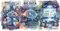 social science big data concept Royalty Free Stock Photo