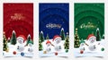 Merry Christmas poster banner with product display and festive decoration light background. Royalty Free Stock Photo