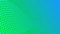Abstract Green And Blue Gradient Background With Dynamic Halftone Pattern Royalty Free Stock Photo