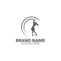 Golf Logo Templates. Logo for Your Business Royalty Free Stock Photo