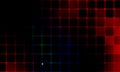 Dark red square pattern geometrical abstract mosaic dark background. Royalty Free Stock Photo
