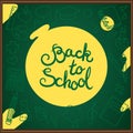 Back to School Vector editable Royalty Free Stock Photo