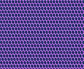 Pattern of evenly spaced, purple circles against a dark blue background Royalty Free Stock Photo