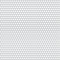 Pattern of small, evenly spaced white triangles and gray space Royalty Free Stock Photo