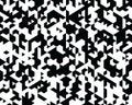 Seamless monochrome geometric pattern, decorative Royalty Free Stock Photo