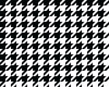 Seamless monochrome geometric pattern, decorative Royalty Free Stock Photo
