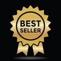 best seller seal Royalty Free Stock Photo