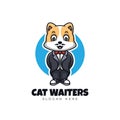 Cat Waiters Cartoon