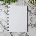 spiral notebook mockup A5 rounded corners mockup journal mockup