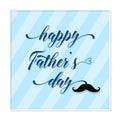 Happy Fathers Day design.