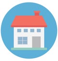 Print Home Vector Icon Which can easily modify or edit Royalty Free Stock Photo