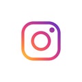 Instagram Icon design for website