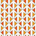 Print with interlocking arrows. Contemporary background with pointers. Colorful geometric seamless pattern