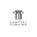 Law firm, Justice law or Attorney Logo design vector