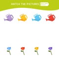 Matching children educational game