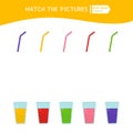 Matching children educational game