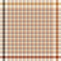 Print for scarf in brown, gold, beige with houndstooth check plaid pattern. Square multicolored dog tooth background for spring.