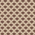 Art deco palmette vector pattern design